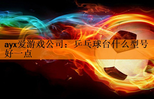 ayx爱游戏公司：乒乓球台什么型号好一点